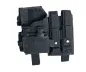Preview: Strike Systems Beinholster mit 2 Magazintaschen Black passend für MP5K/UMP/MP7